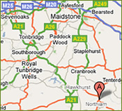 Location of Egmont Farm